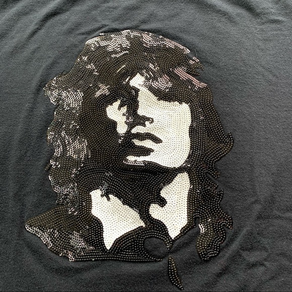 Dartin Bonaparto sequined unisex graphic tee - Picture 3 of 10